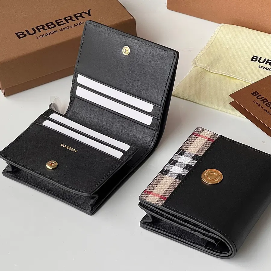 BURBERRY バーバリー（BURBERRY） コンパクト財布 持ち歩きやすい レディース｜新品 00186DB7