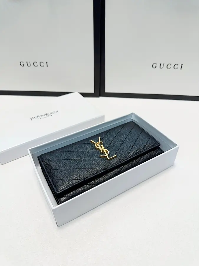 サンローラン（SAINT LAURENT） レディース ロングウォレット レザー｜新品 012794D7