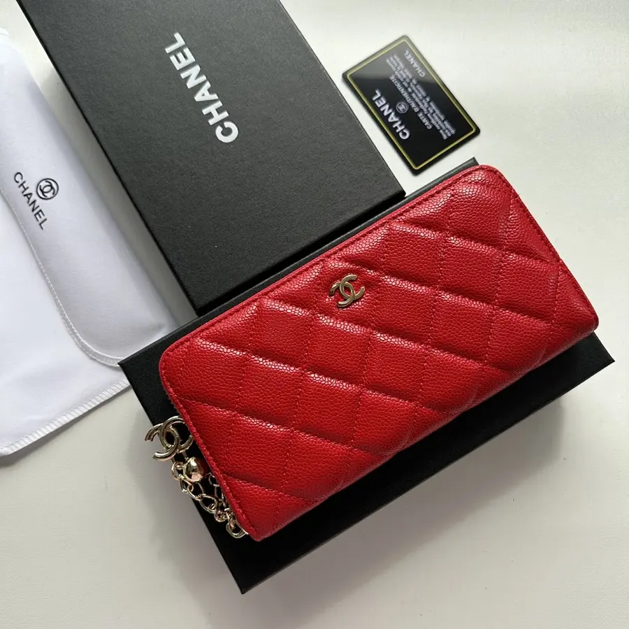 シャネル(CHANEL) レザー 長財布 レディース|新品 03B02273の商品画像