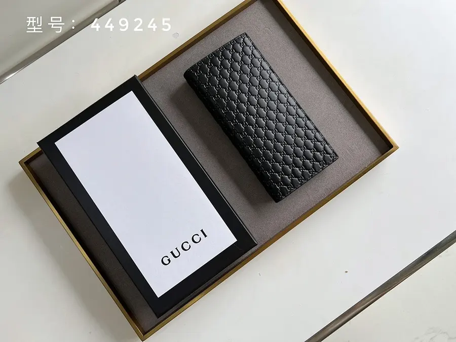 グッチ（GUCCI） ロングウォレット レザー メンズ｜新品 06520630