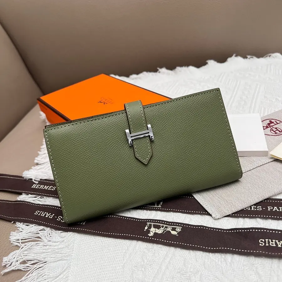 HERMÈS エルメス（HERMÈS） レザー 長財布 レディース｜新品 08C8233C