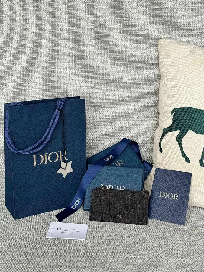 ディオール（DIOR） カードケース レザー 男女兼用｜新品 08E7B45E
