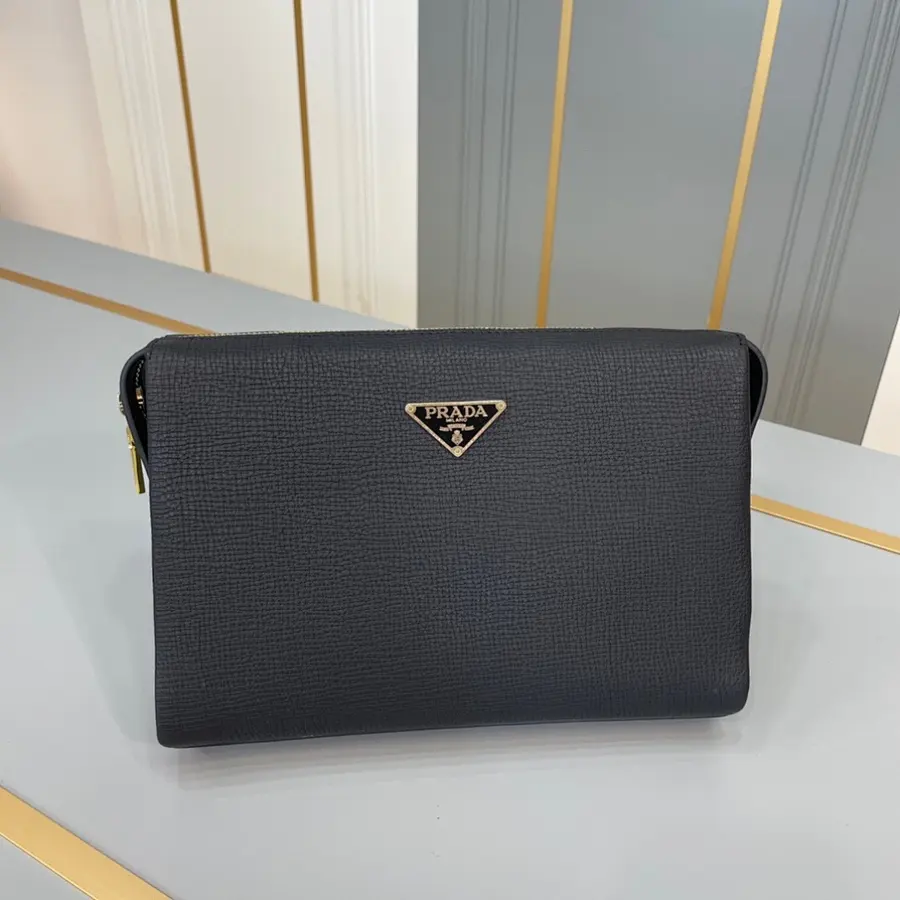 プラダ（PRADA） クラッチバッグ レザー メンズ｜新品 0C94437C