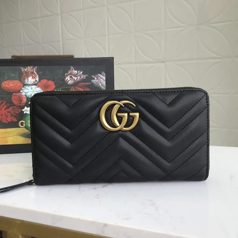 グッチ（GUCCI） レザー ウォレット レディース｜新品 0CA95686