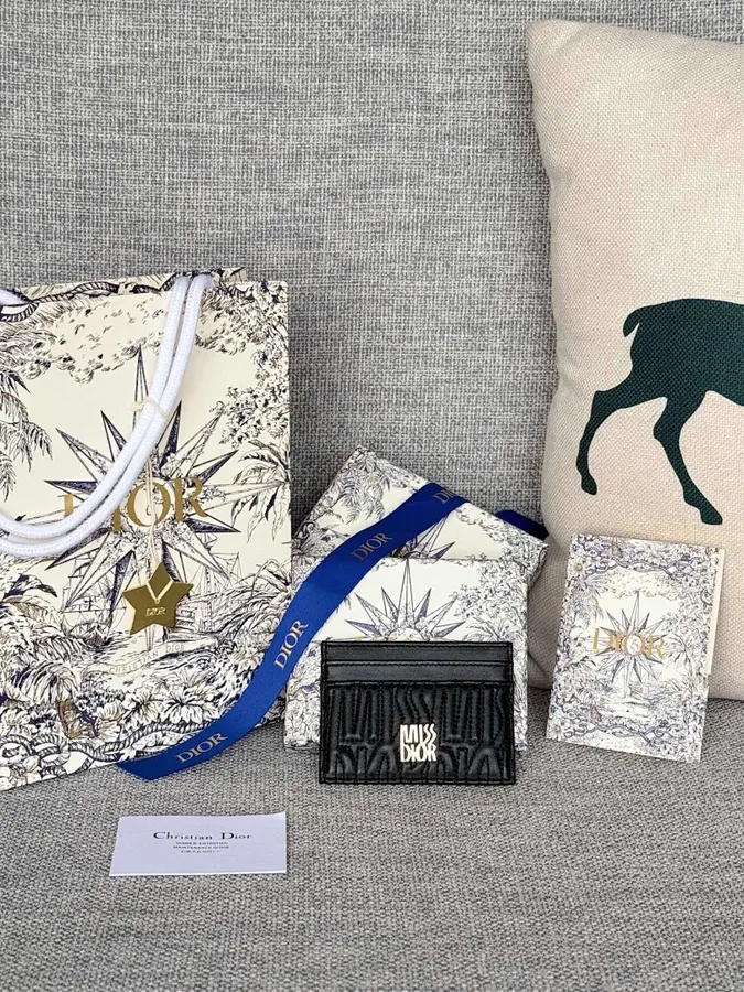 ディオール（DIOR） カードホルダー スリム 男女兼用｜新品 17968EA6