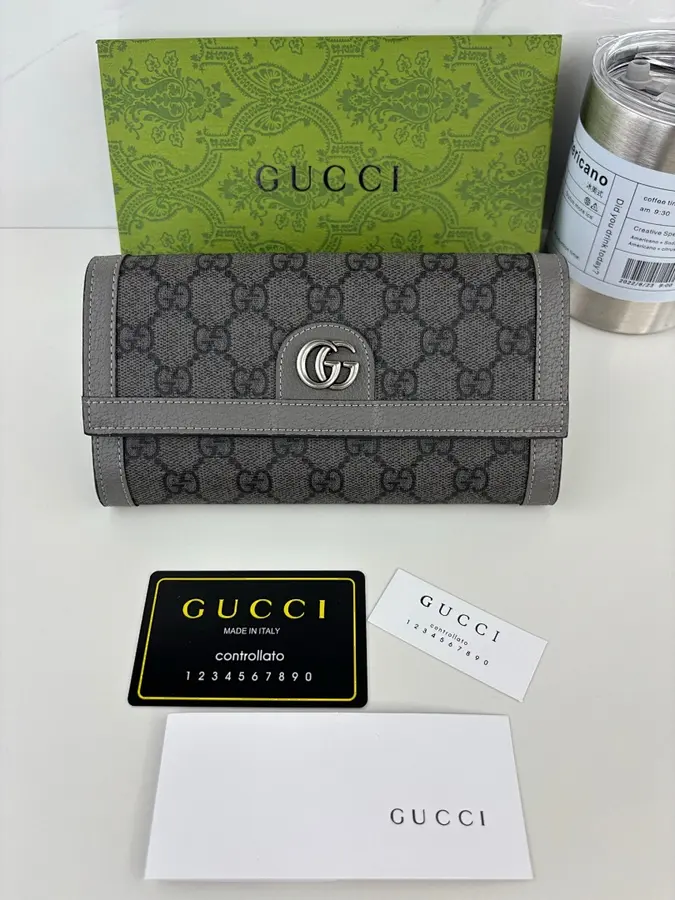 グッチ（GUCCI） ロングウォレット 新品 レディース ロングタイプ｜194DCD76