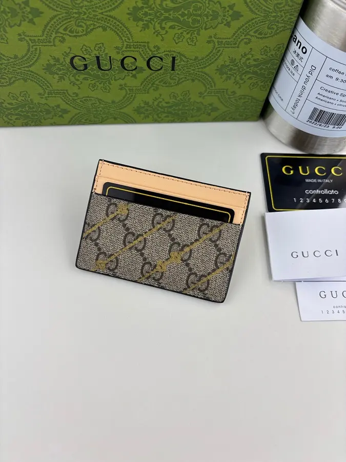 GUCCI グッチ（GUCCI） コンパクト カードホルダー メンズ｜新品 267EBC84