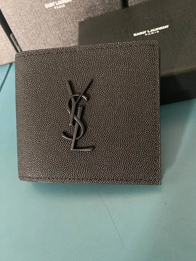 SAINT LAURENT サンローラン（SAINT LAURENT） コンパクト財布 レザー メンズ｜新品 29759900