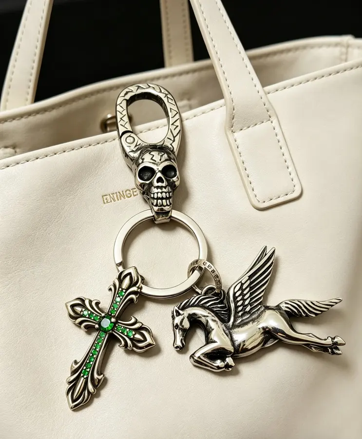 CHROME HEARTS クロムハーツ（CHROME HEARTS） バッグアクセサリー キーホルダー 男女兼用｜新品 2F4AC4E1