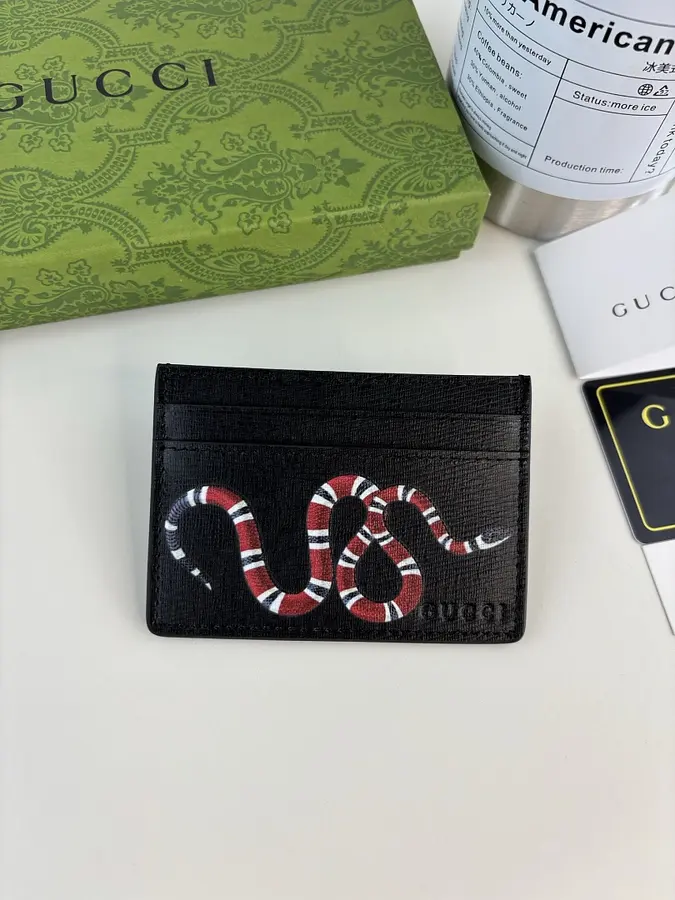 GUCCI グッチ（GUCCI） メンズ カードホルダー レザー｜新品 2FC4A5DE
