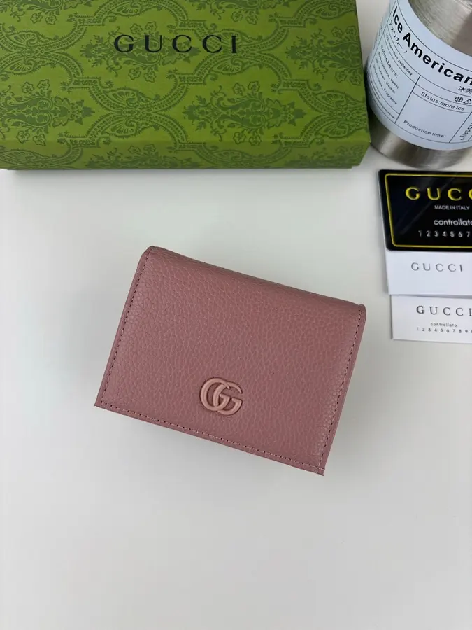 グッチ（GUCCI） コンパクト財布 レザー レディース｜新品 357191AB