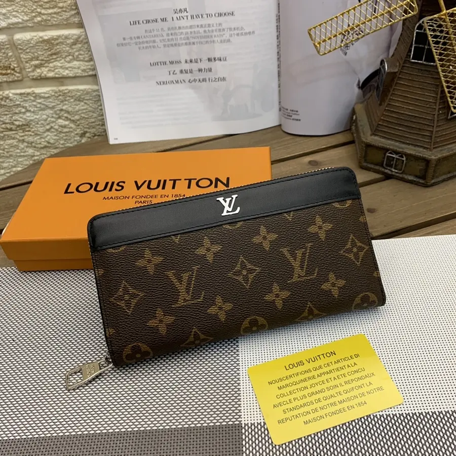 ルイ・ヴィトン（LOUIS VUITTON） ロングウォレット レザー メンズ｜新品 38EBB93F