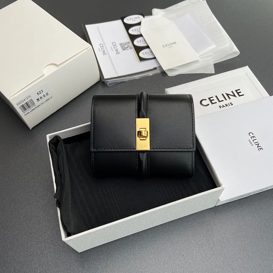 セリーヌ(CELINE) レディース コンパクト財布 持ち歩きやすい|新品 41DCEA64の商品画像
