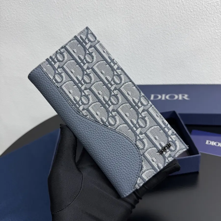 ディオール（DIOR） メンズ 長財布 レザー｜新品 423281E5