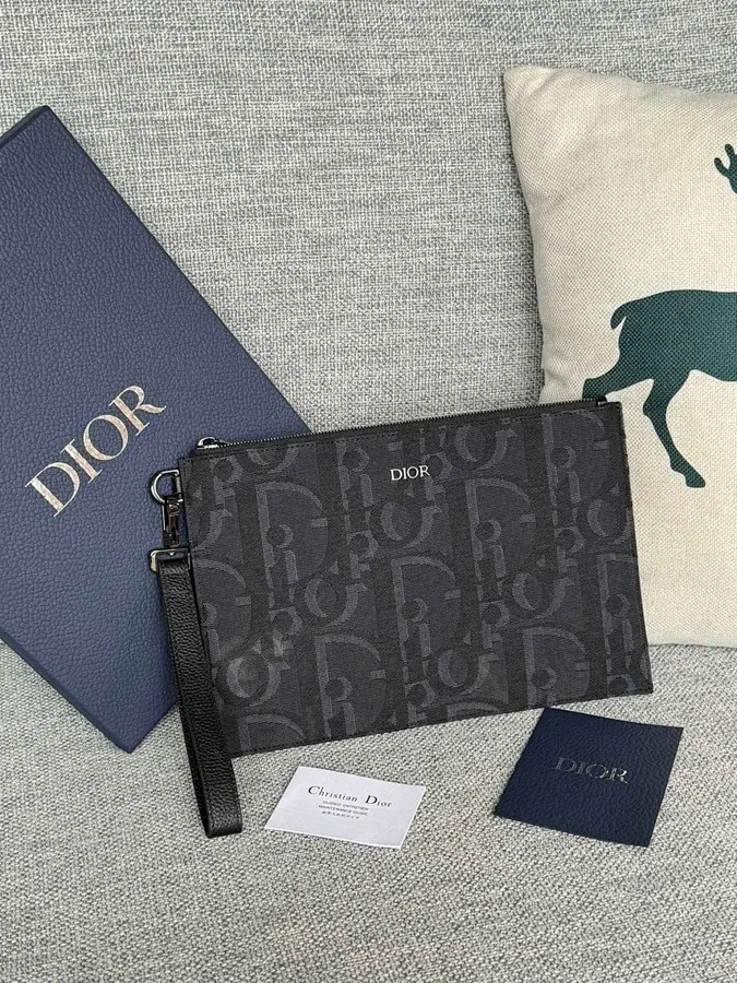 ディオール(DIOR) レザー クラッチバッグ メンズ|新品 453BF1E2の商品画像