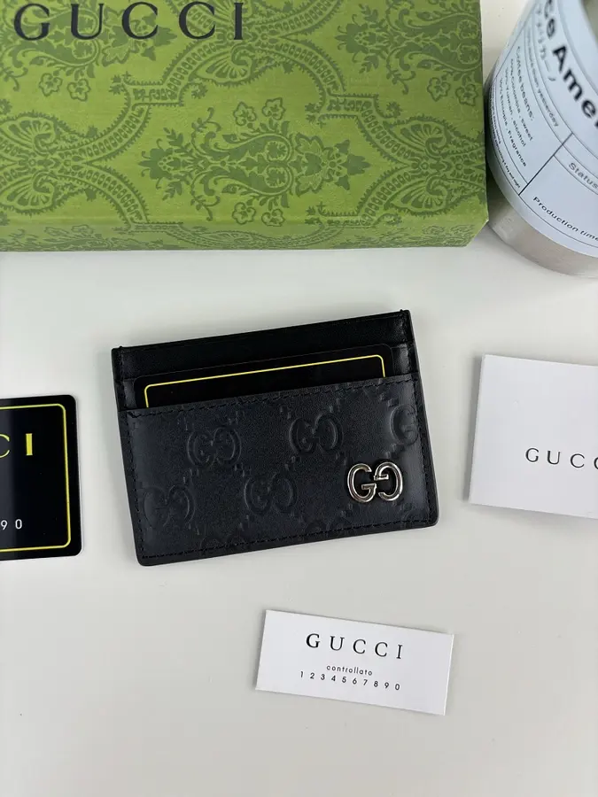 GUCCI グッチ（GUCCI） レザー カードケース メンズ｜新品 47B0181B