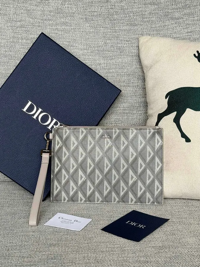 ディオール（DIOR） メンズ クラッチバッグ レザー｜新品 47B3E35B