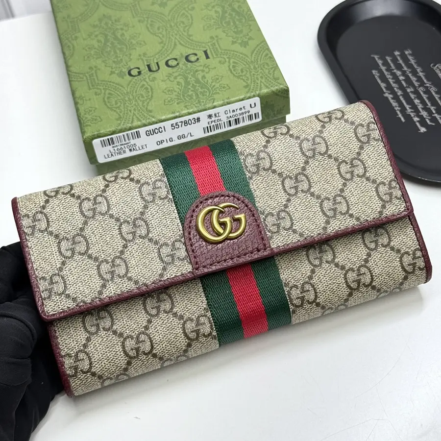 グッチ（GUCCI） 収納しやすい 長財布 レディース｜新品 48E45655