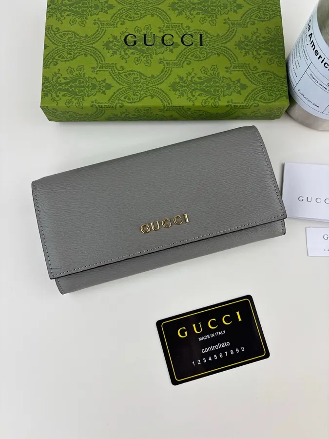 グッチ（GUCCI） レディース ロングウォレット レザー｜新品 4D168DF4