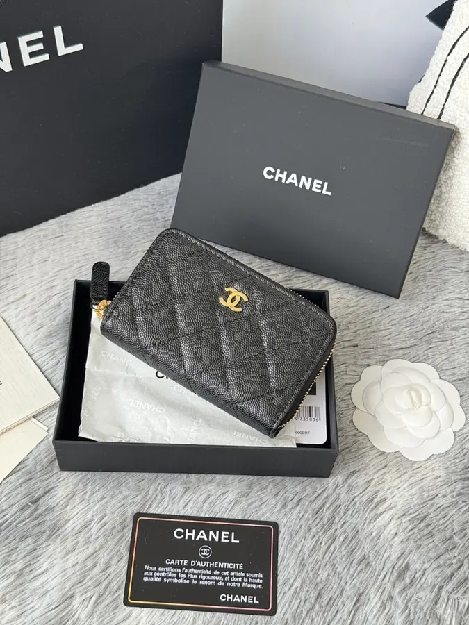 シャネル（CHANEL） コンパクト財布 新品 レディース コンパクト｜4E0298A9