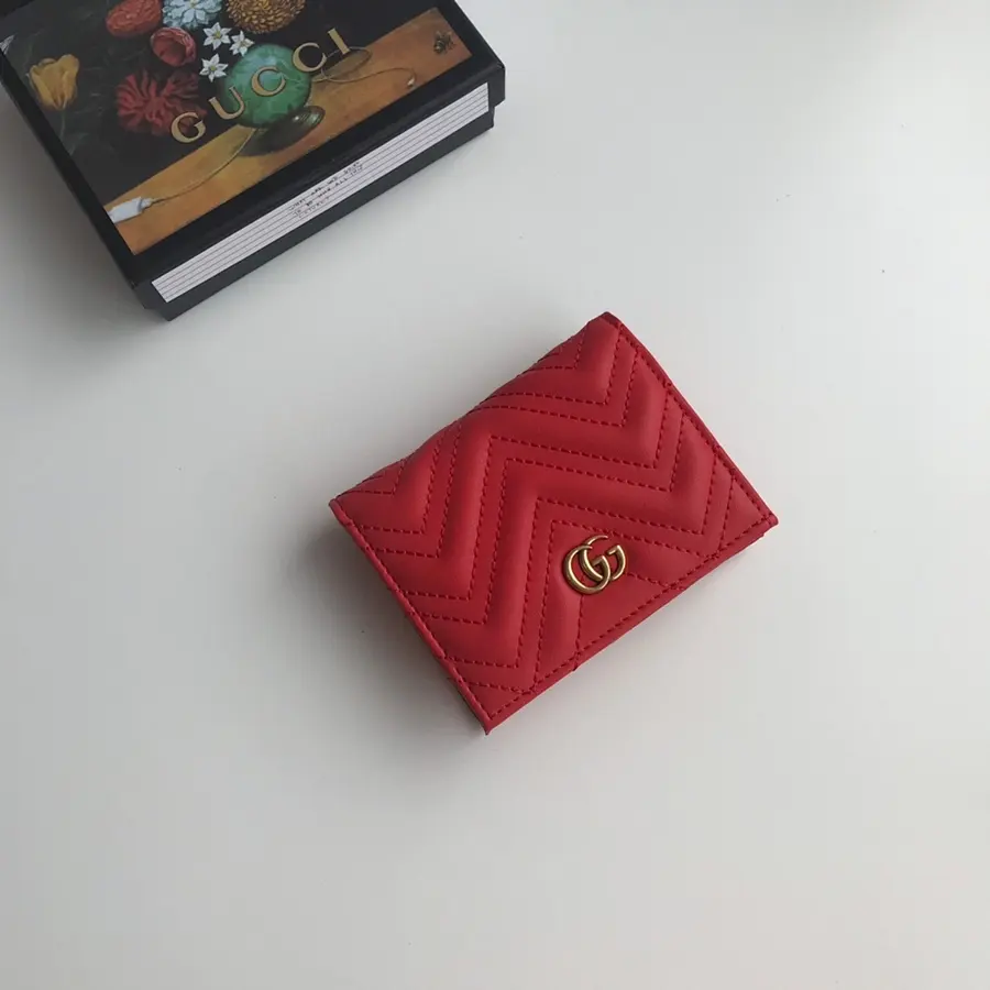 グッチ（GUCCI） 男女兼用 カードホルダー レザー｜新品 53097CDB
