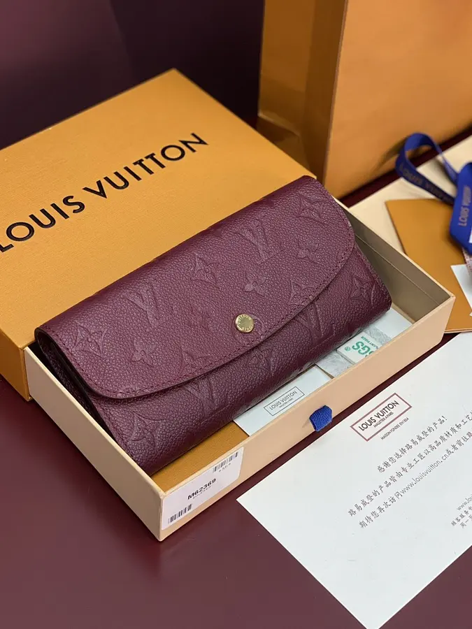 ルイ・ヴィトン（LOUIS VUITTON） レディース ロングウォレット レザー｜新品 55151270