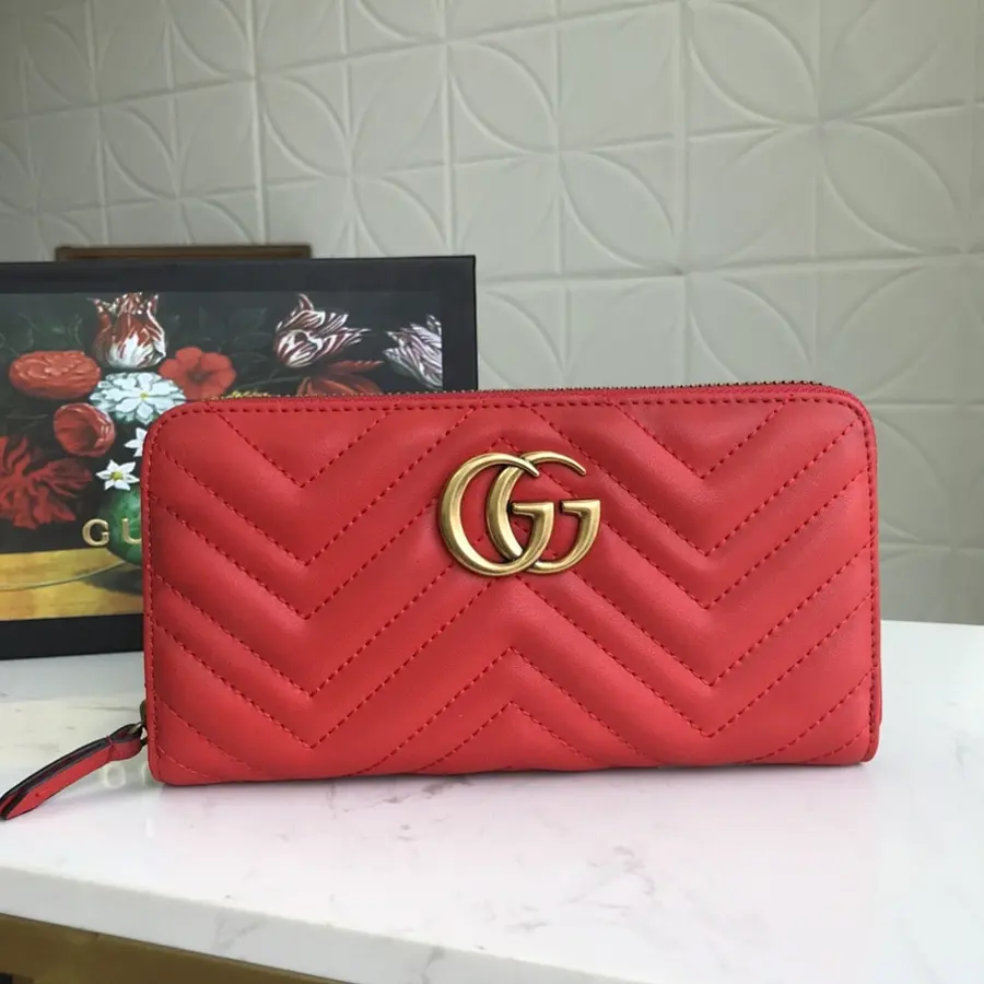 グッチ（GUCCI） ウォレット レザー レディース｜新品 56D56B3C