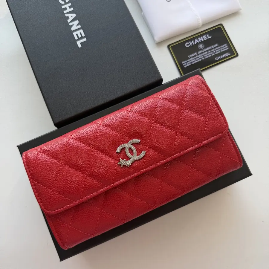 シャネル（CHANEL） レディース ロングウォレット レザー｜新品 58B1494C