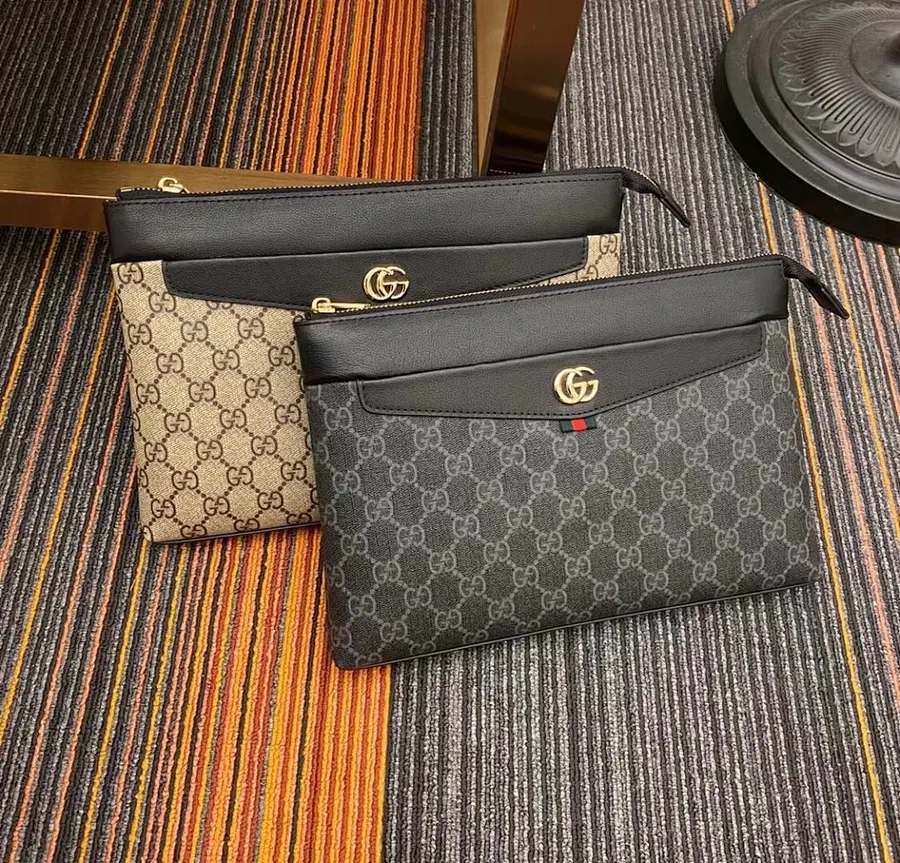 グッチ（GUCCI） メンズ クラッチバッグ レザー｜新品 63D593C4