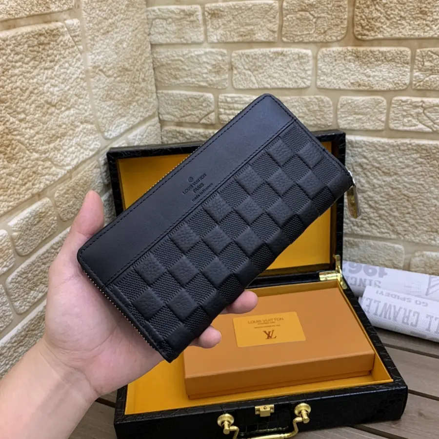 ルイ・ヴィトン（LOUIS VUITTON） メンズ ロングウォレット 収納しやすい｜新品 642A3229