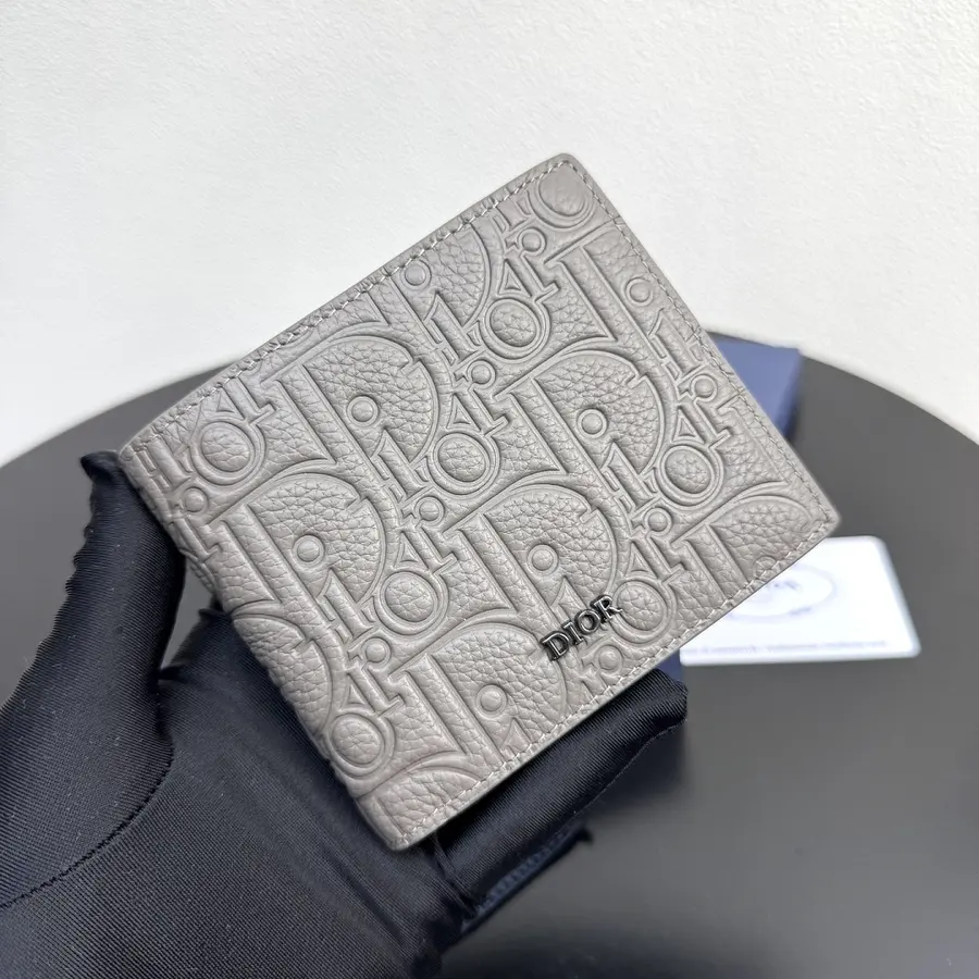 DIOR ディオール（DIOR） レザー コンパクト財布 メンズ｜新品 65D982DE