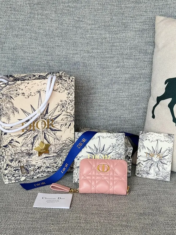 ディオール（DIOR） カードケース 新品 レディース ファスナー仕様｜6967656Aの商品画像
