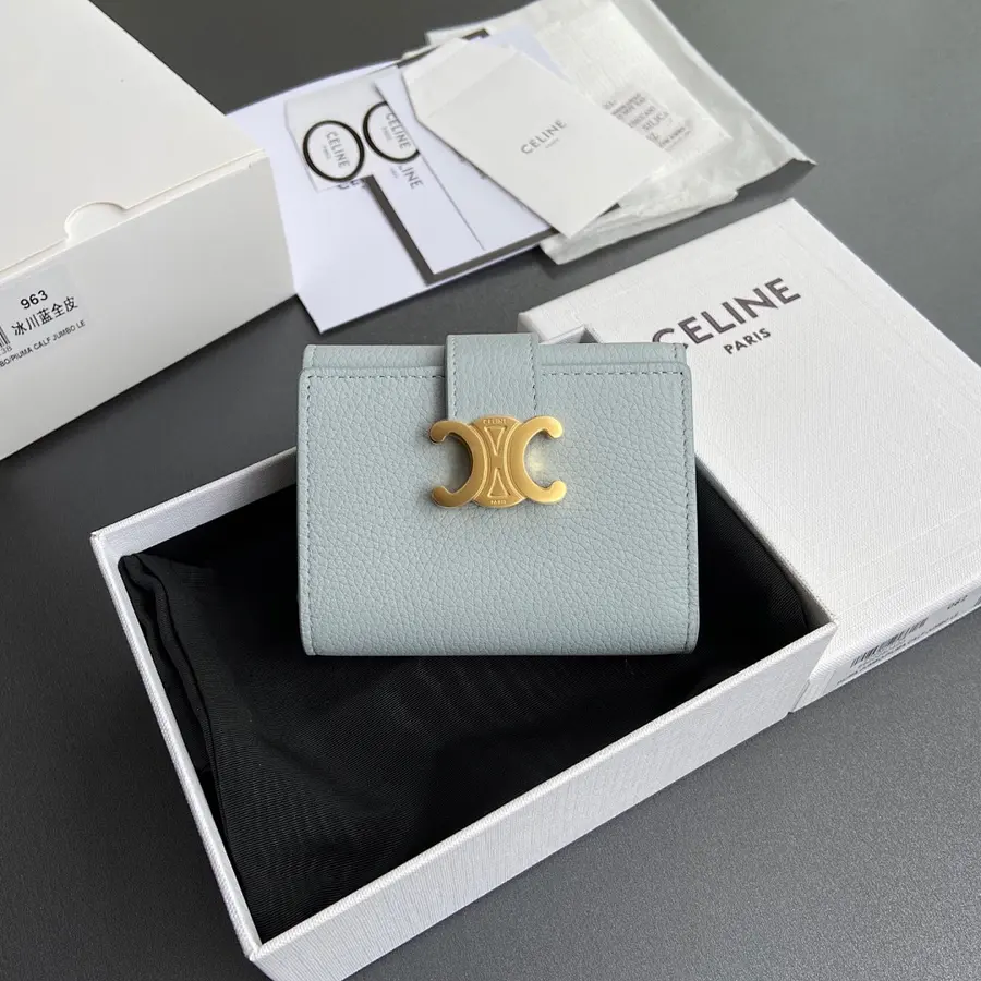 セリーヌ(CELINE) コンパクト財布 持ち歩きやすい レディース|新品 69BC7318の商品画像