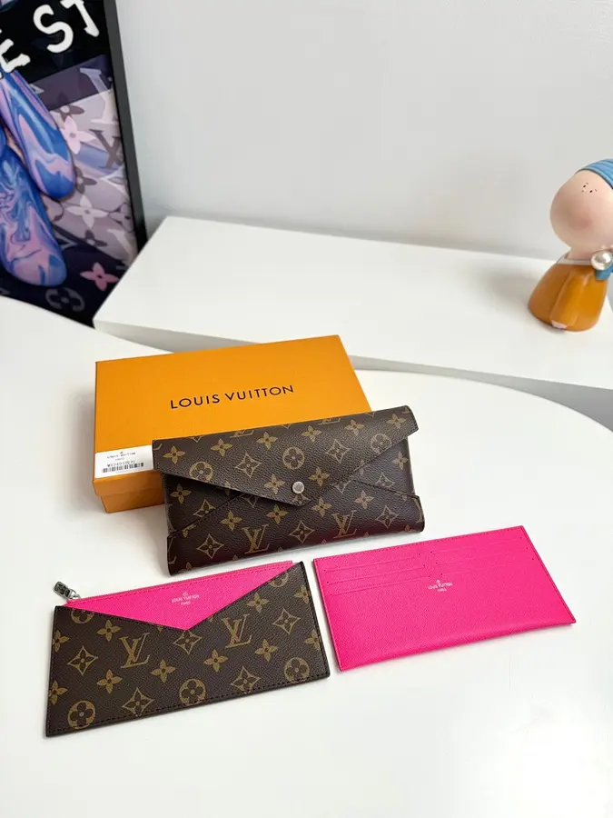 ルイ・ヴィトン（LOUIS VUITTON） レディース ロングウォレット レザー｜新品 69E97594