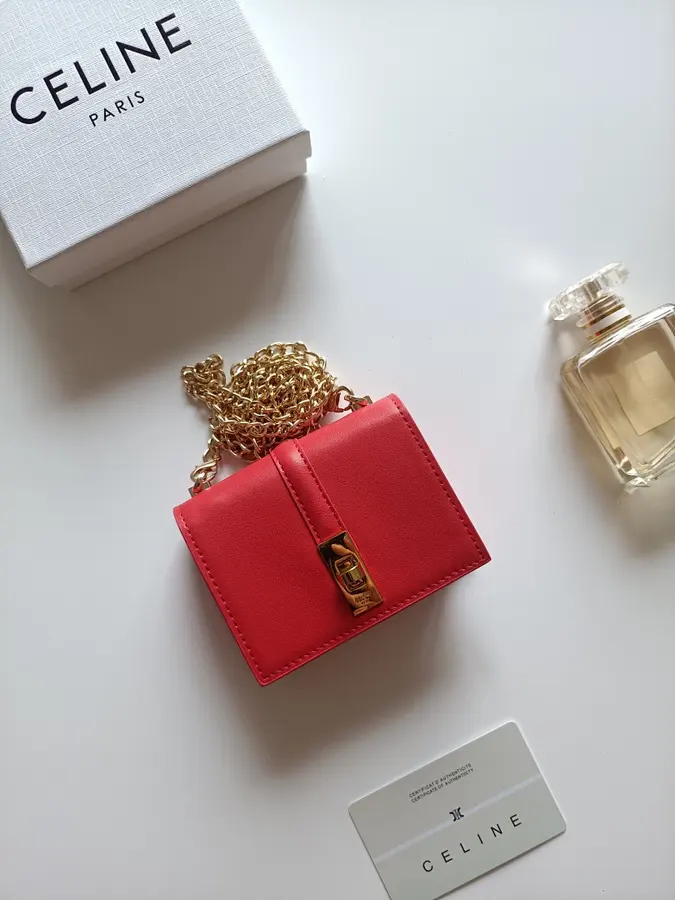 CELINE セリーヌ（CELINE） カードホルダー レザー レディース｜新品 704E23E3