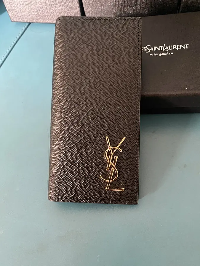 サンローラン（SAINT LAURENT） メンズ ロングウォレット レザー｜新品 71AE7DDD
