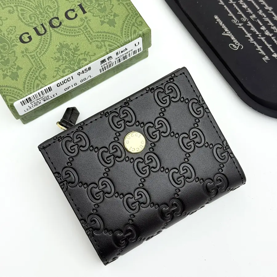グッチ（GUCCI） レディース コンパクト財布 レザー｜新品 72038D5F