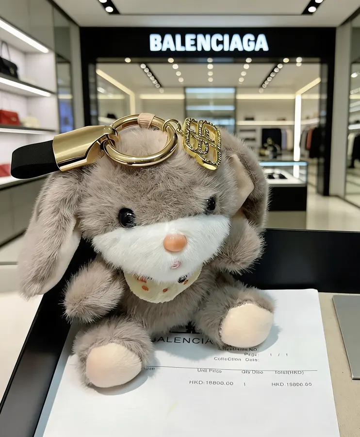 BALENCIAGA バレンシアガ（BALENCIAGA） 男女兼用 キーリング メタル｜新品 724C9341