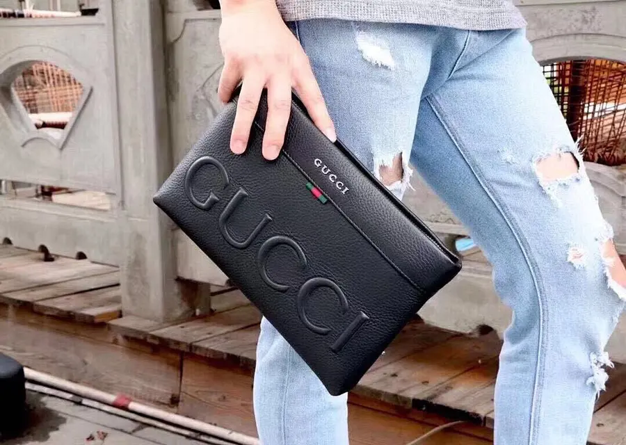 グッチ（GUCCI） クラッチバッグ 手持ちタイプ メンズ｜新品 76586BC8