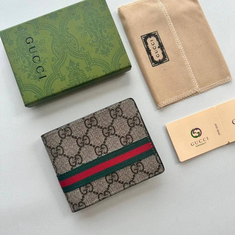 グッチ（GUCCI） レザー ミニ財布 メンズ｜新品 767107A8