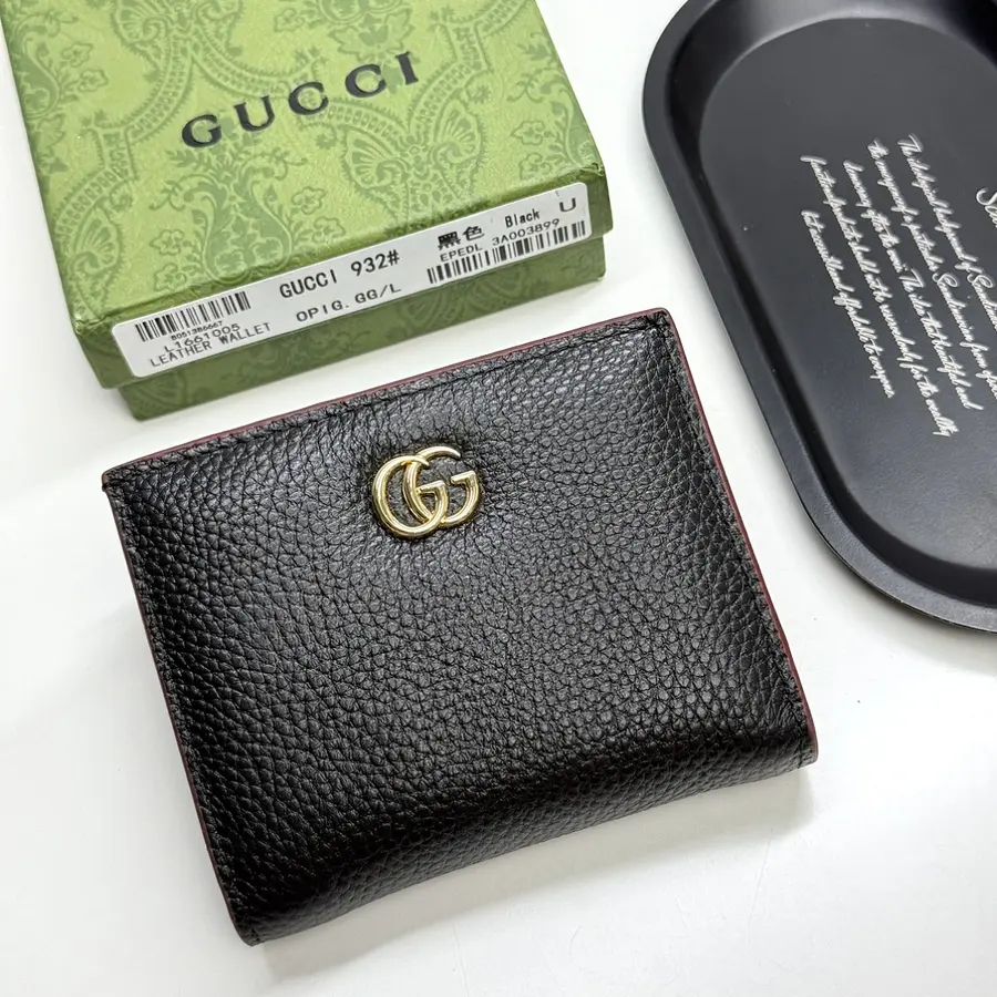 グッチ（GUCCI） コンパクト財布 新品 レディース レザー｜7846C0E9