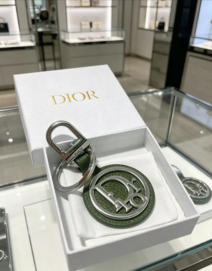 ディオール（DIOR） レディース キーリング バッグアクセサリー｜新品 7B92396B