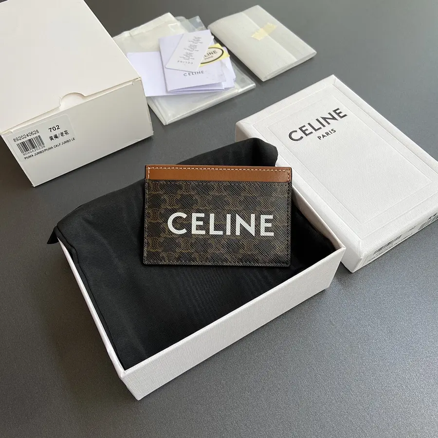 セリーヌ（CELINE） 名刺入れ 新品 男女兼用 コンパクト｜80500885