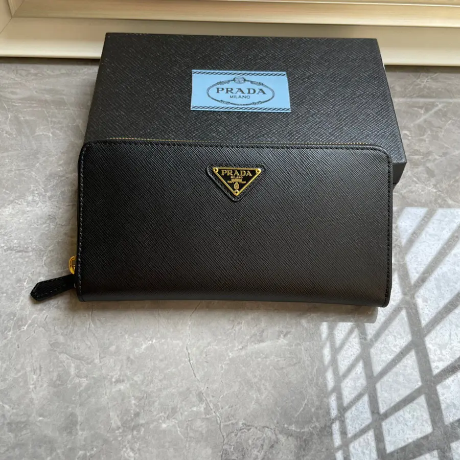 PRADA プラダ（PRADA） ウォレット ファスナー仕様 メンズ｜新品 8098ED46