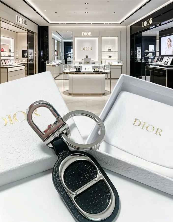 ディオール（DIOR） キーリング 新品 レディース メタル｜81A61E15
