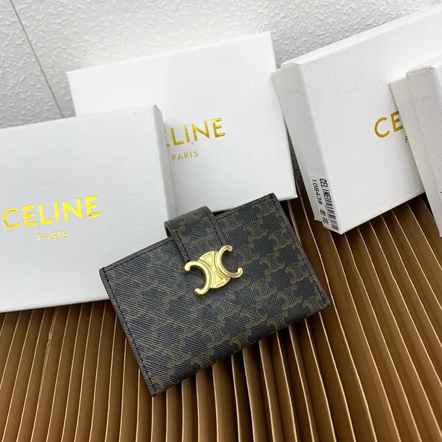 セリーヌ（CELINE） 男女兼用 カードホルダー レザー｜新品 823DE431