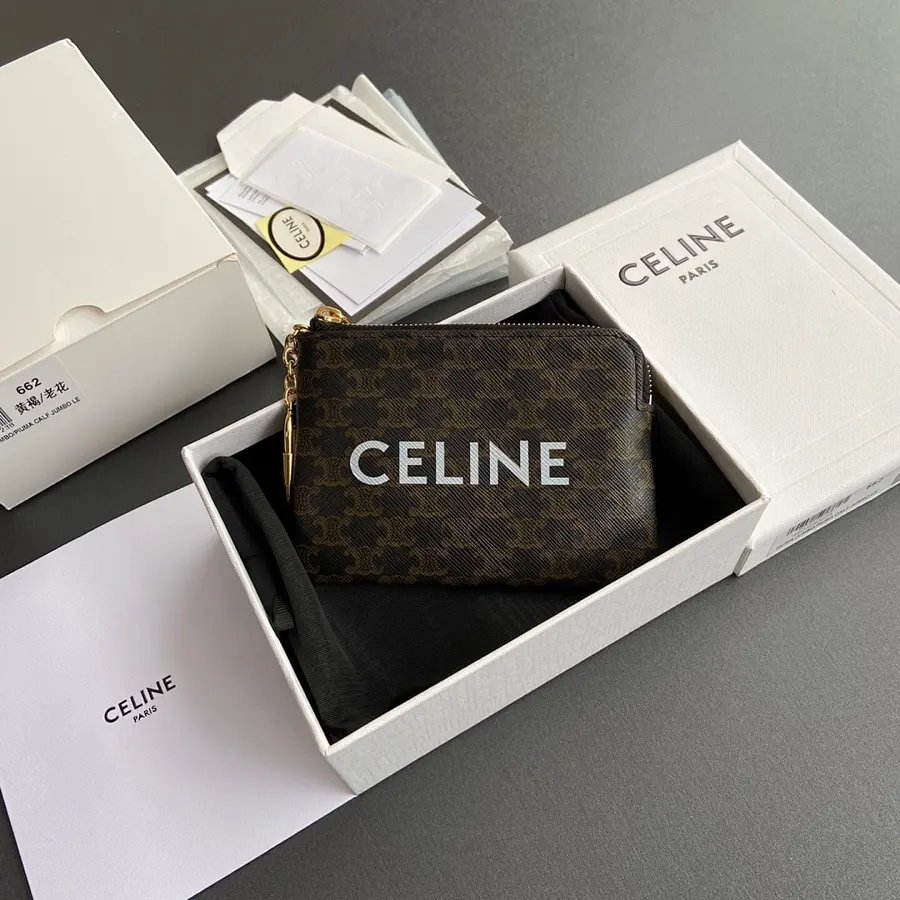 セリーヌ（CELINE） ビジネスカードケース 新品 レディース コンパクト｜8399D6EE