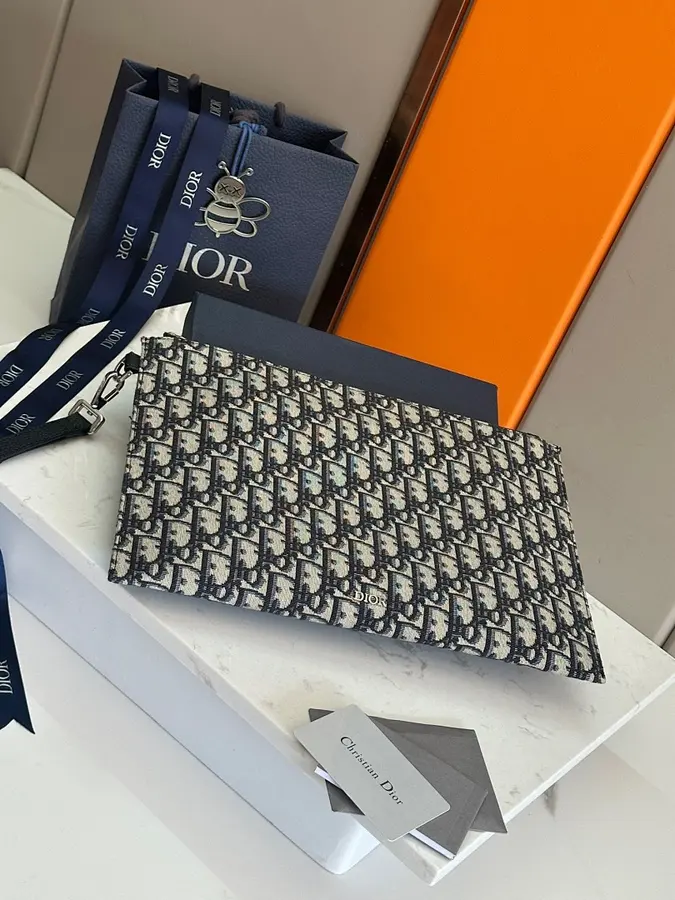 DIOR ディオール（DIOR） クラッチバッグ レザー メンズ｜新品 84D7AB86