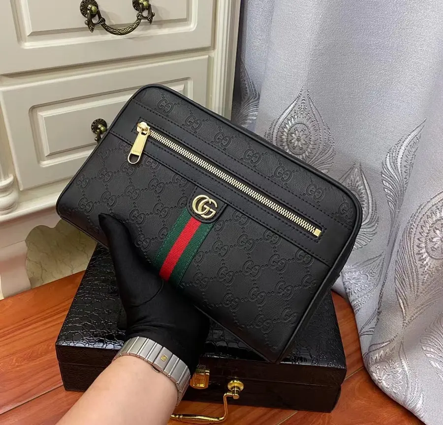 GUCCI グッチ(GUCCI) クラッチバッグ レザー メンズ|新品 86894475
