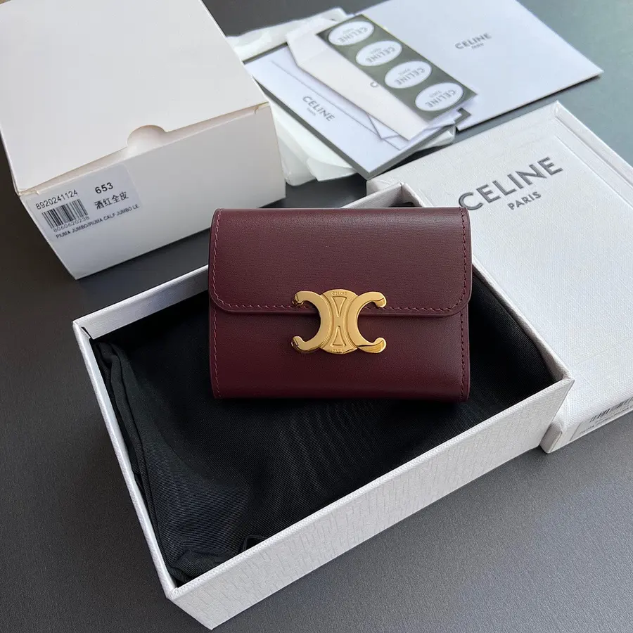 セリーヌ（CELINE） 持ち歩きやすい コンパクト財布 レディース｜新品 87F1D319